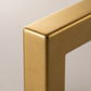 Griff 128 mm Edelstahl Gold – Dallas