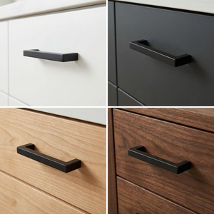 Handle 128 mm Stainless Steel Black Dallas