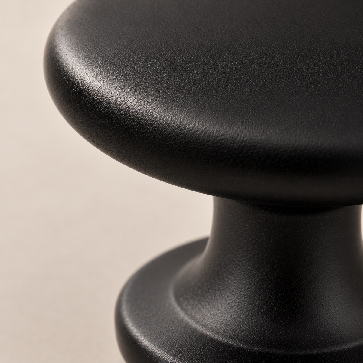 20X Door Knob Macon 27 mm – Aluminium Black
