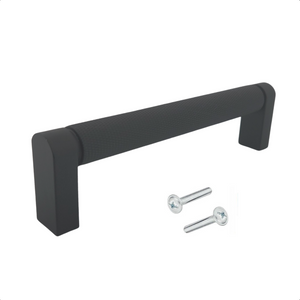 Handgreep Miami 128 mm RVS Zwart