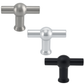 Furniture knob T-Handle black