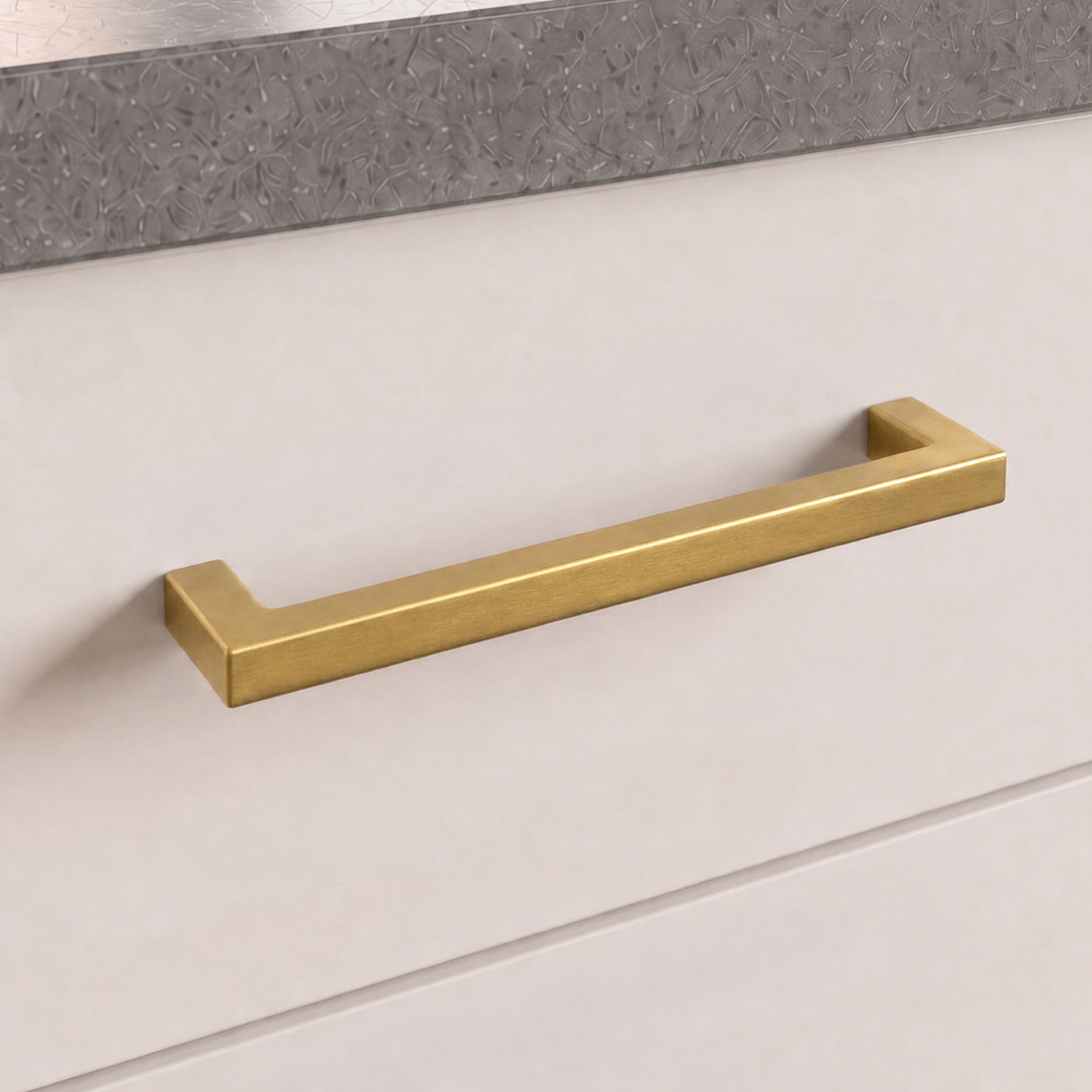 Griff 128 mm Edelstahl Gold – Dallas