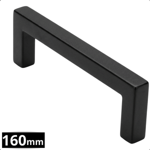 Handle Black 160 mm Modern