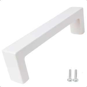 Handle Atlanta 128 mm stainless steel White