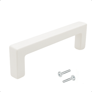 5X Handgreep Dallas 128 mm RVS Wit