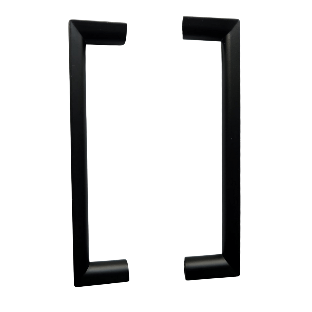 Aurora 128 mm kunststof Zwart Set 10 - BY MJM - KN128MM