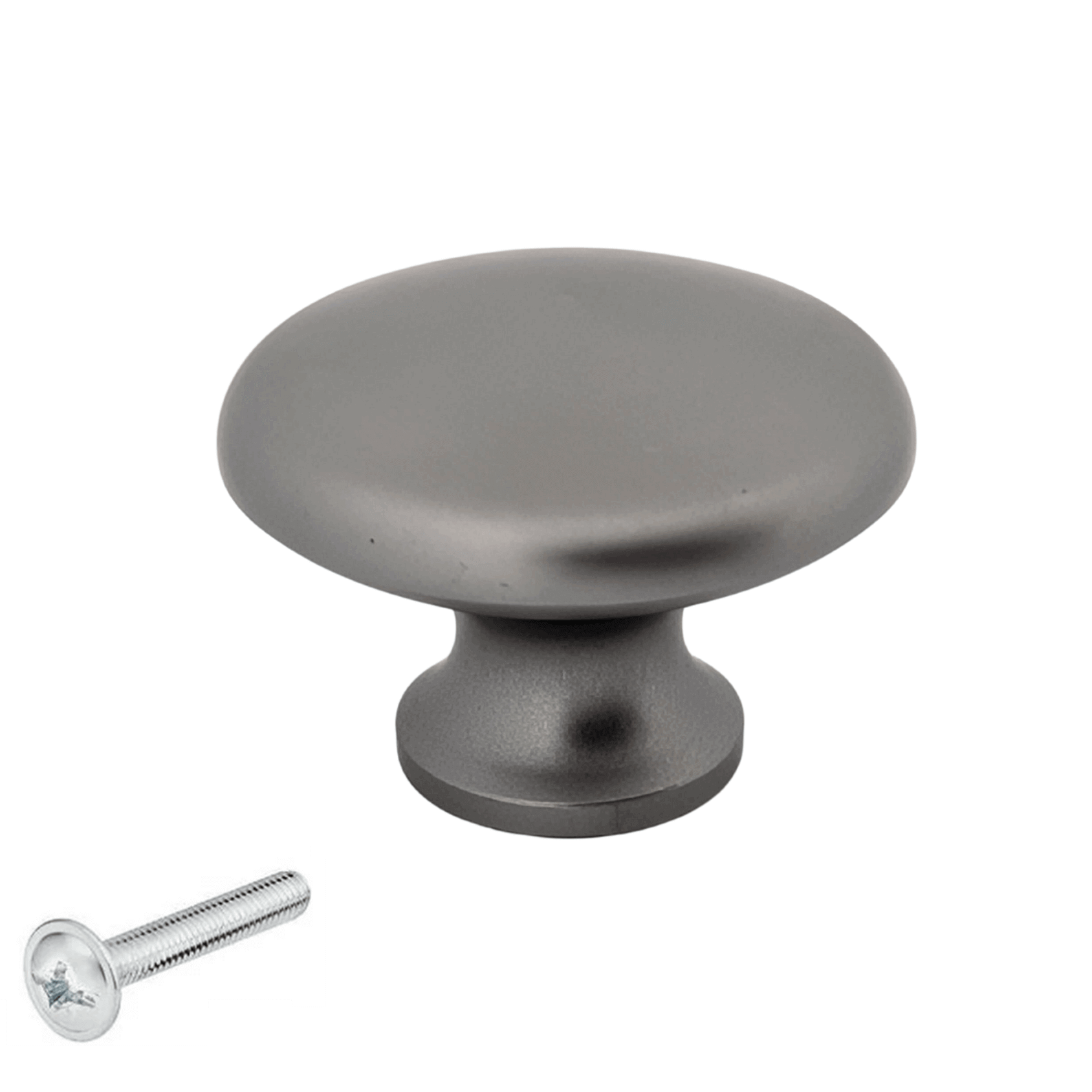 Deurknop 27mm Grijs – Macon - BY MJM - GMJ38