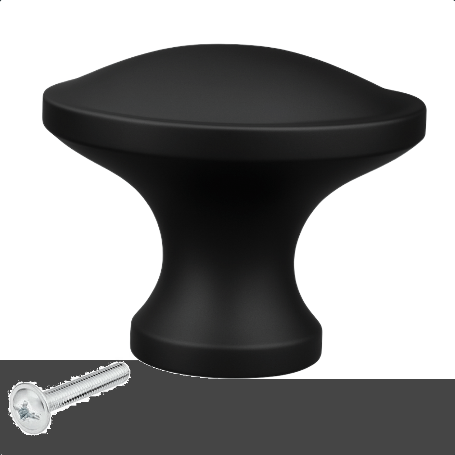 Deurknop 32mm Zwart – Rapid - BY MJM - GMJ93