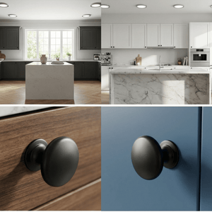 Deurknop Macon 27 mm – Zwart - BY MJM - GMJ01