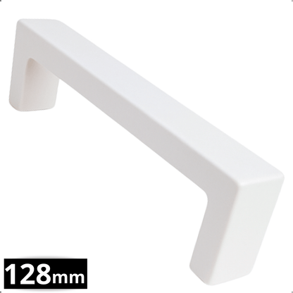 Handgreep 128mm RVS Wit – Atlanta - BY MJM - GMJ65