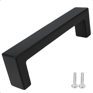 Handgreep 128mm RVS Zwart – Atlanta - BY MJM - GMJ05