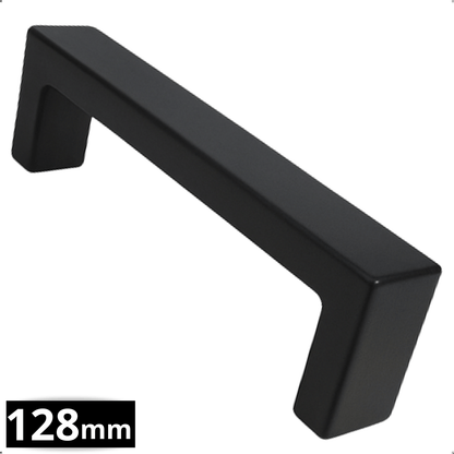 Handgreep 128mm RVS Zwart – Atlanta - BY MJM - GMJ05