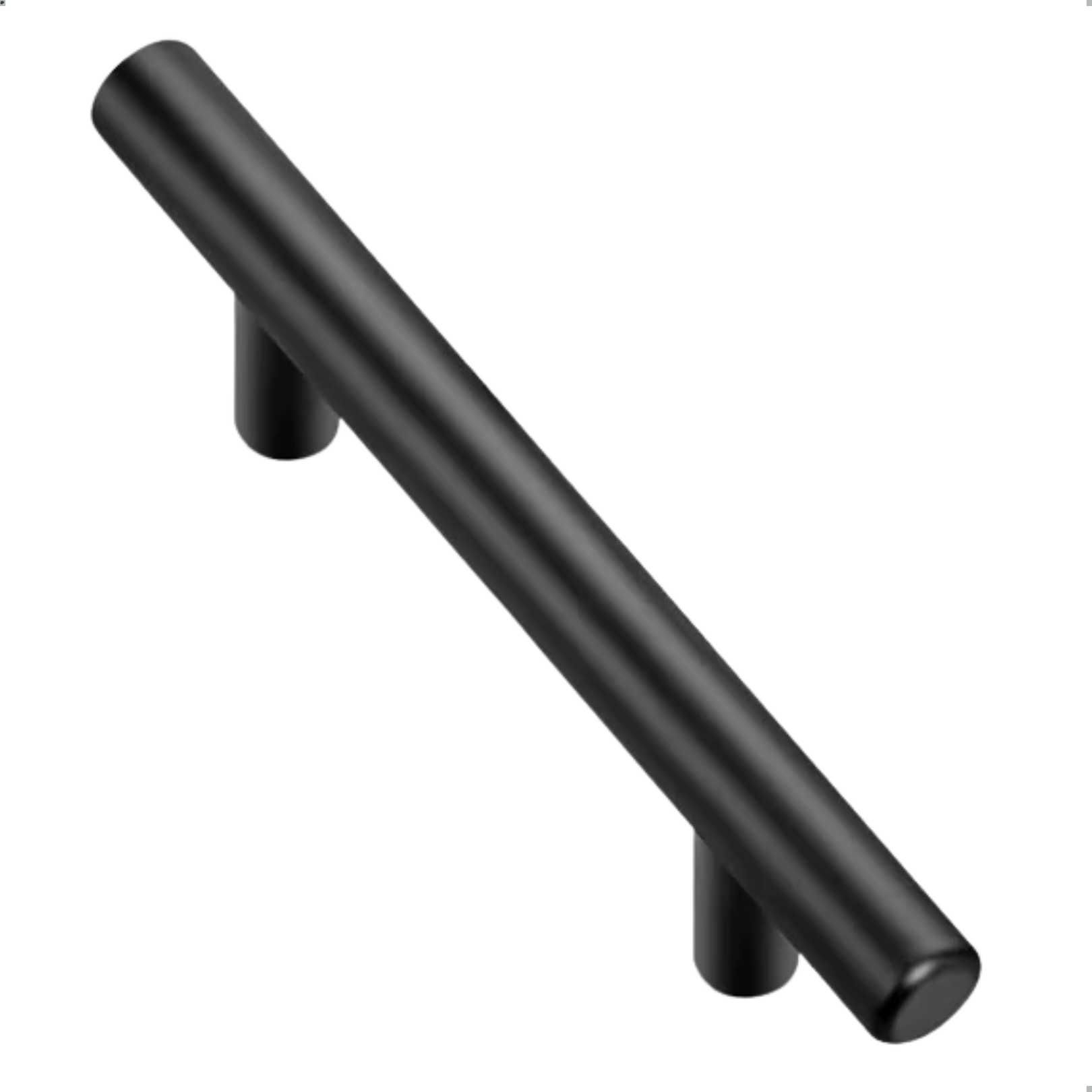 Handgreep 128mm RVS Zwart – Denver - BY MJM - GMJ06