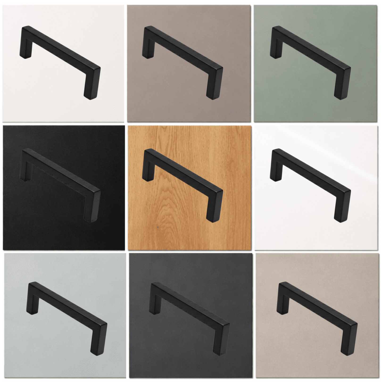 Handgreep 160mm Zwart – Dallas - BY MJM - GMJ28