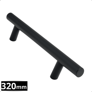 Handgreep 320 RVS Zwart – Denver - BY MJM - GMJ133