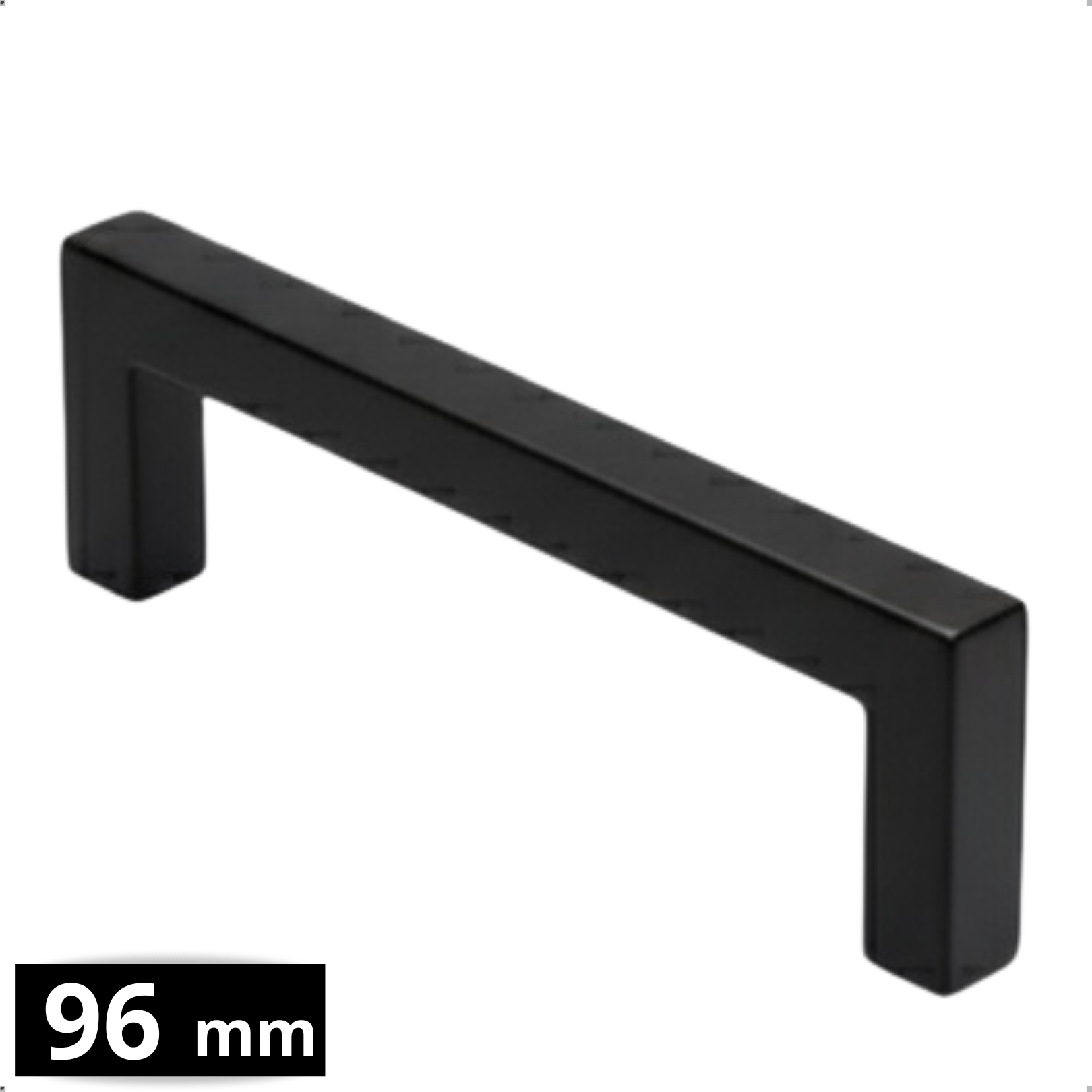 Handgreep 96mm RVS Zwart – Dallas - BY MJM - GMJ52