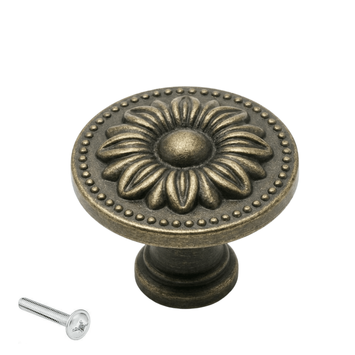 Meubelknop 31mm Brons – Orleans - BY MJM - GMJ96