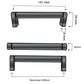 20X Handle 128mm Stainless Steel Gold – Miami