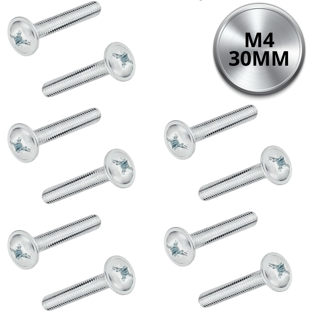 Schroeven M4*30mm - BY MJM - M4X30