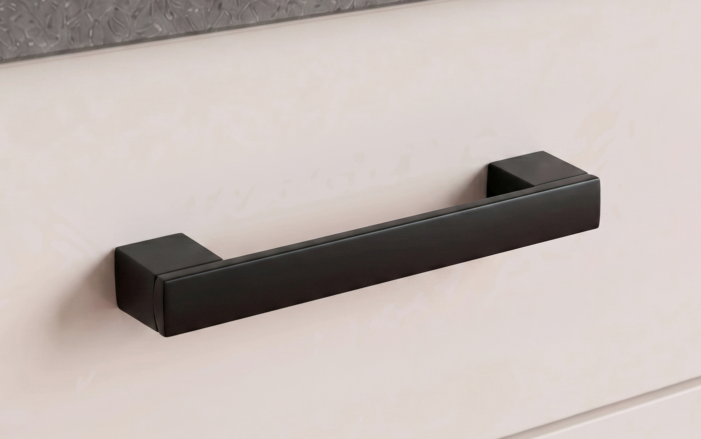 Griff 128 mm Aluminium Schwarz – Austin